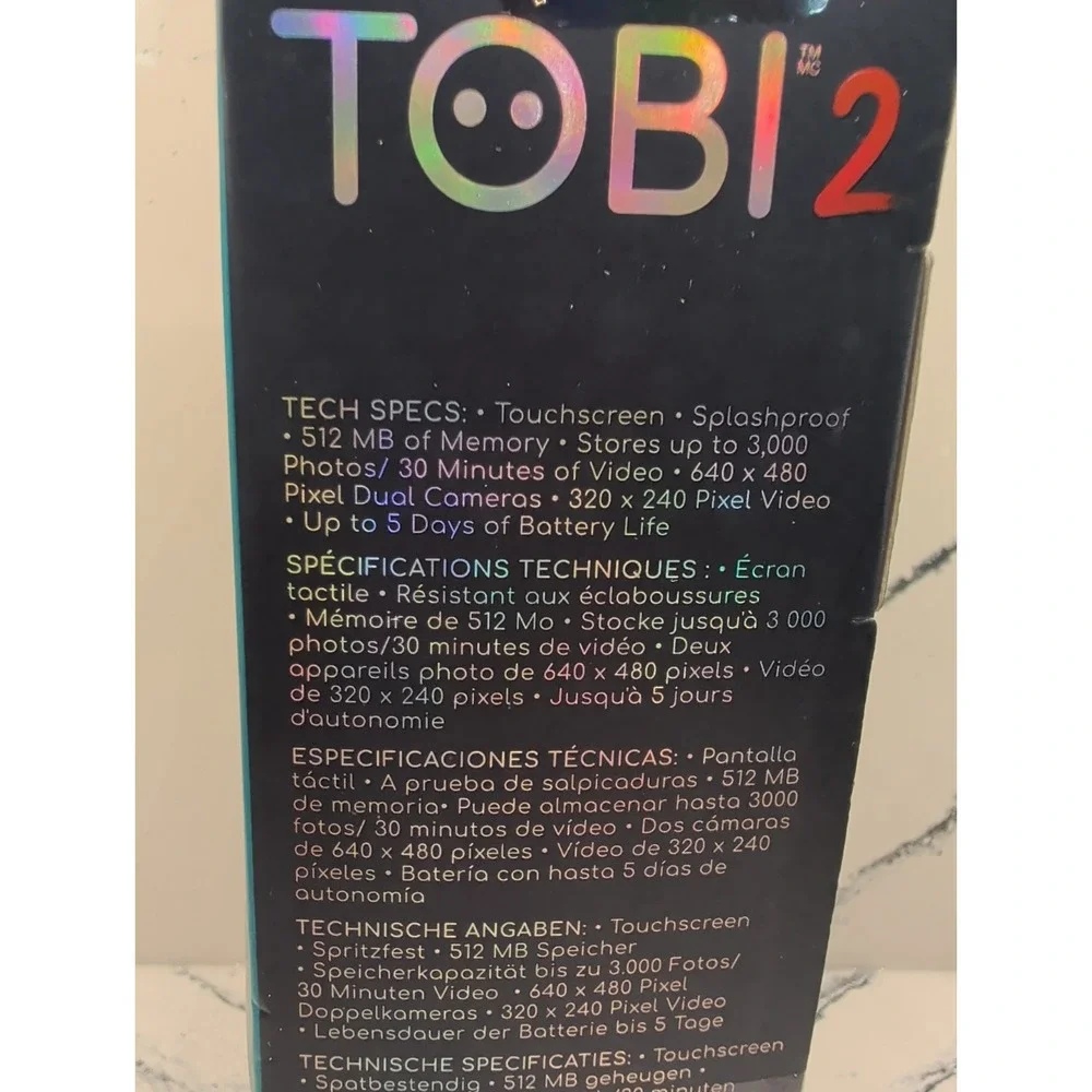 Tobi 2 Robot Red Smartwatch- 2 Cameras, Interactive Robot, Games, Videos, Selfie